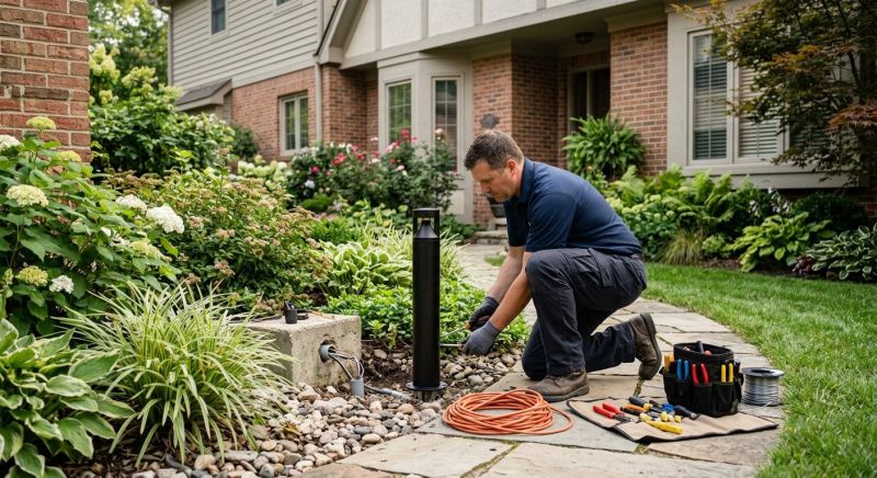 Backyard Lighting Service in Orem, UT